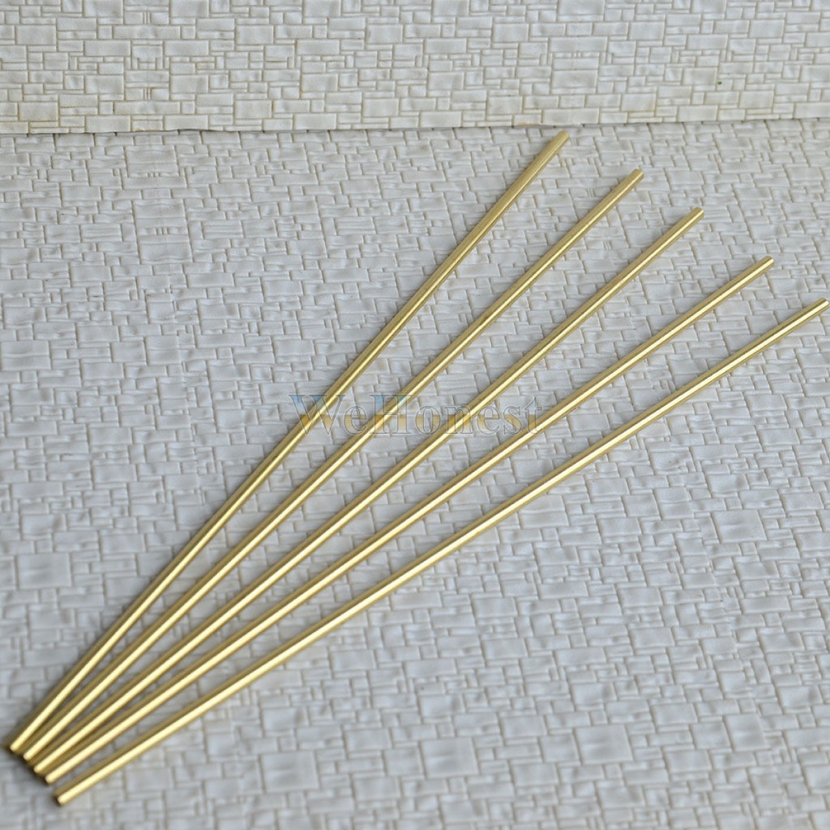 5 x Brass Pipe Copper Pipe Copper Tube Φ3mm x 210mm 5 x Brass Pipe Copper Pipe Copper Tube Φ3mm x 210mm